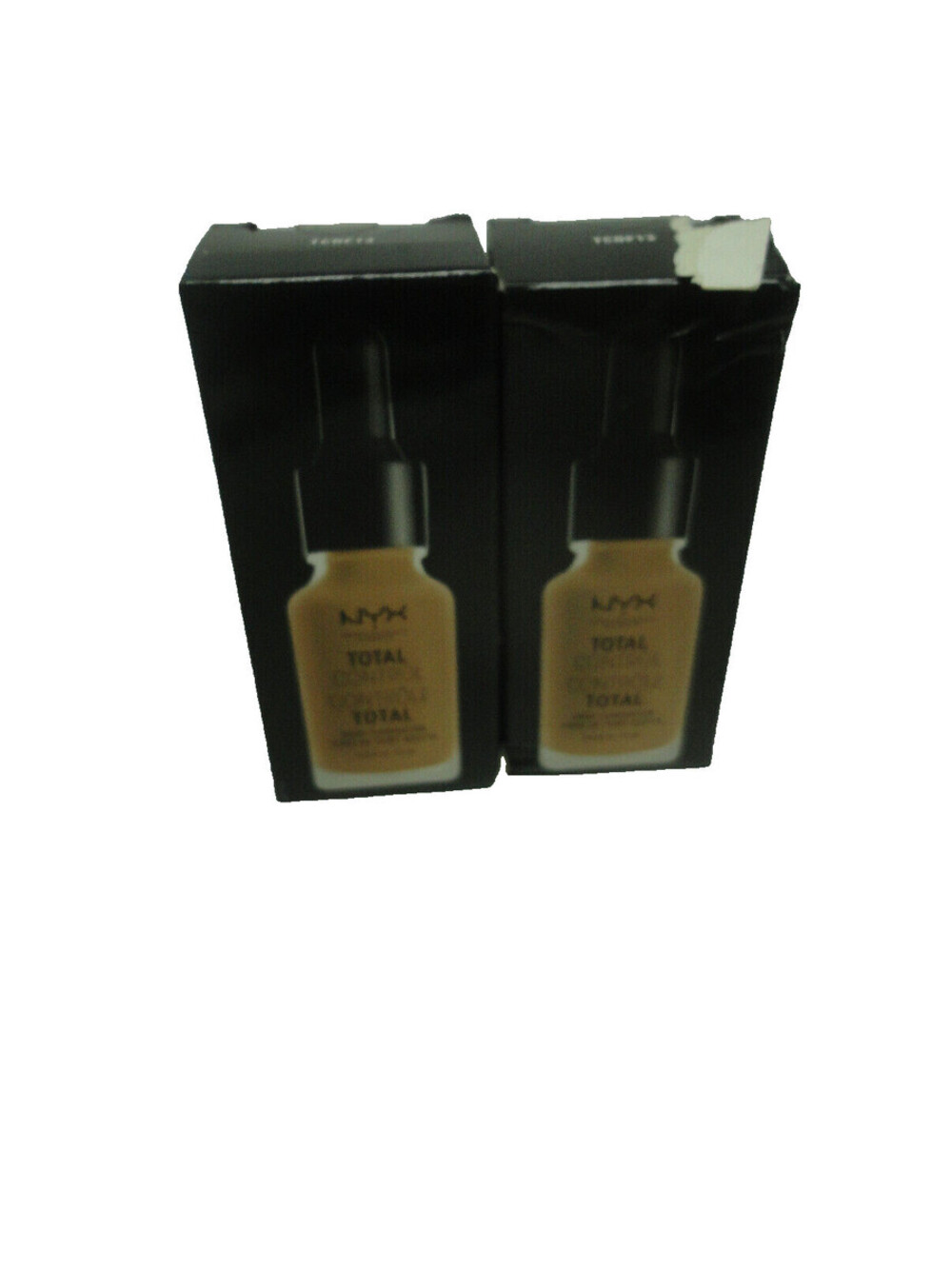 Lot of 2 NYX Total Control Drop Foundation TCDF13 GOLDEN 0.43 oz   ***READ***